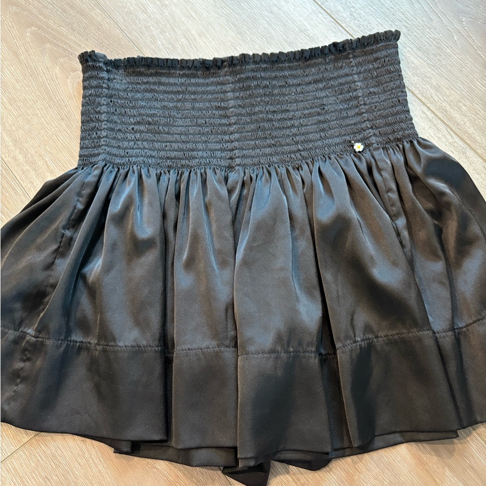 NATURAL LIFE Black Bubble Mini Skort